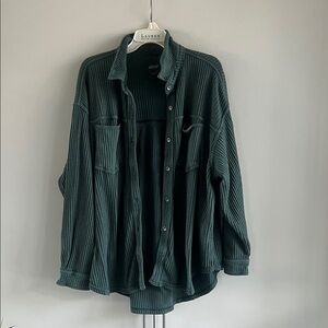 Aerie LumberJane Waffle Shirt